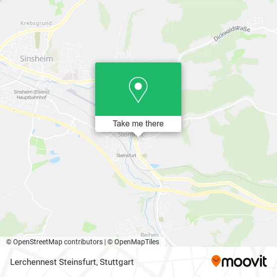 Карта Lerchennest Steinsfurt