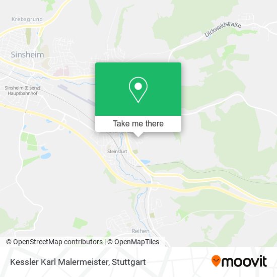 Kessler Karl Malermeister map
