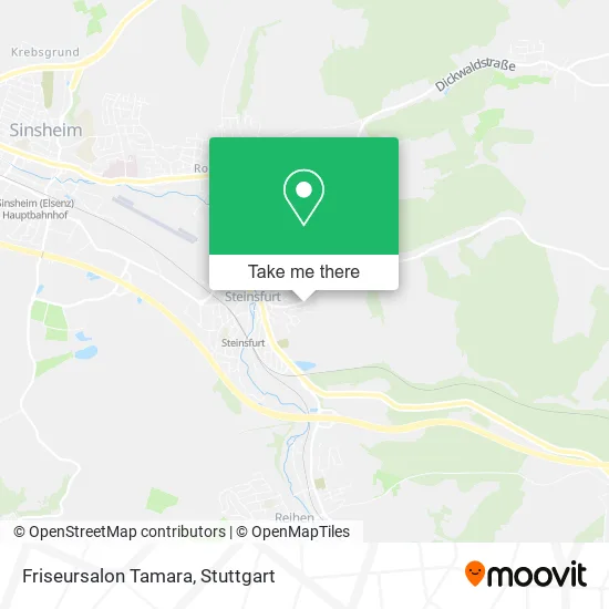 Карта Friseursalon Tamara