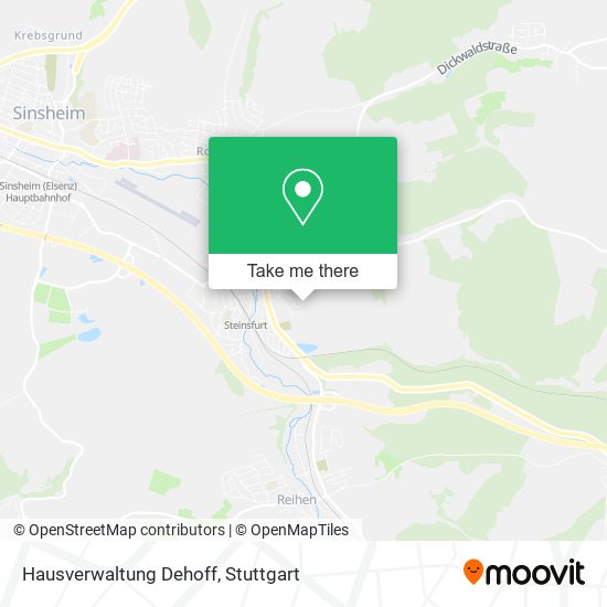Hausverwaltung Dehoff map
