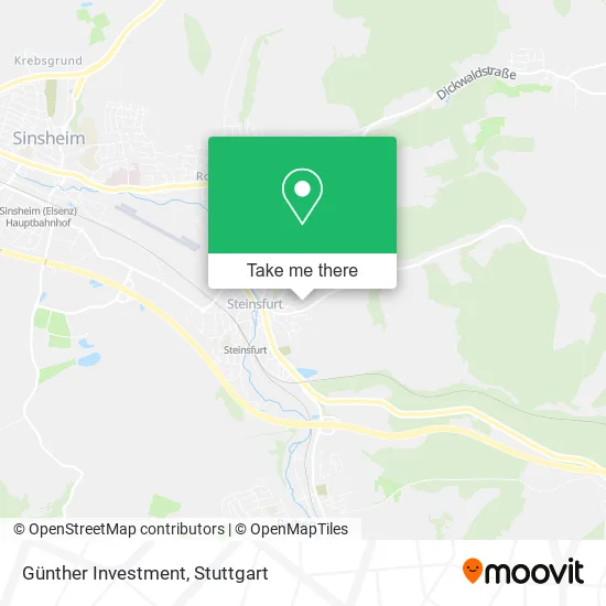 Карта Günther Investment