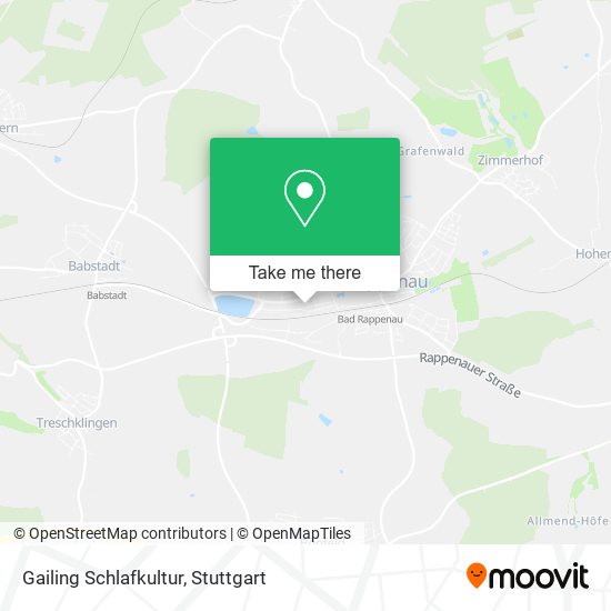 Gailing Schlafkultur map