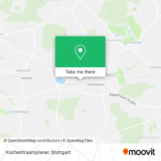 Карта Küchentraumplaner