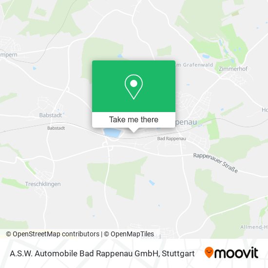 A.S.W. Automobile Bad Rappenau GmbH map