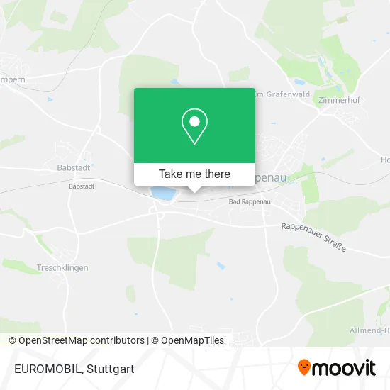 Карта EUROMOBIL