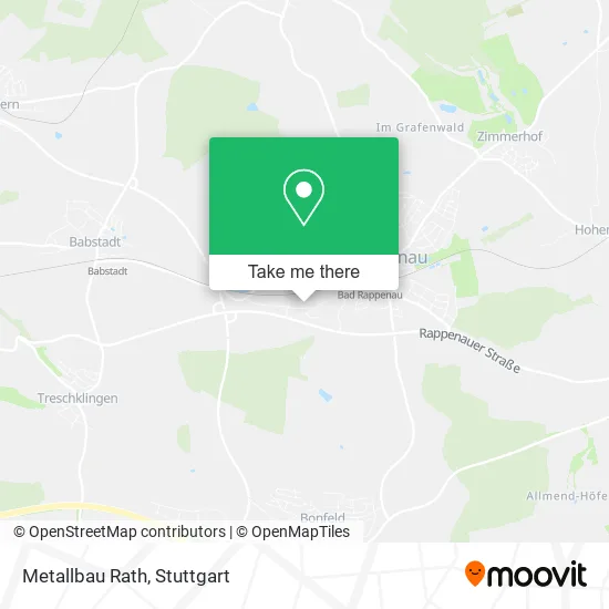 Карта Metallbau Rath