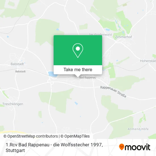 Карта 1.Rcv Bad Rappenau - die Wolfsstecher 1997