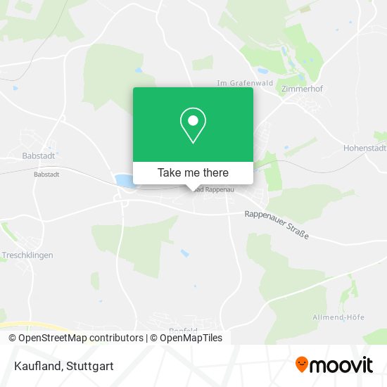 Kaufland map