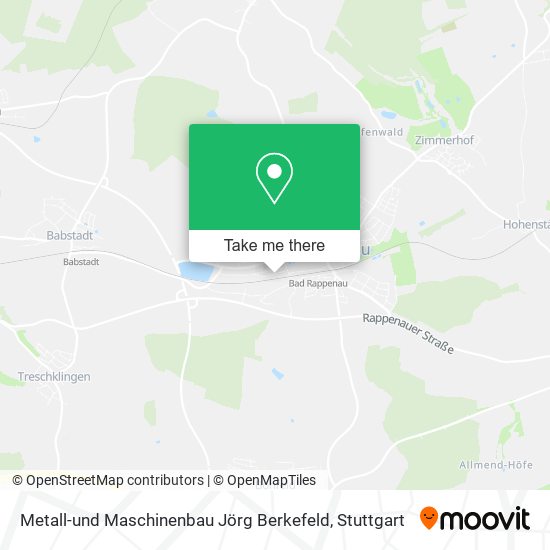 Metall-und Maschinenbau Jörg Berkefeld map