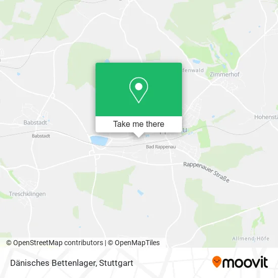 Карта Dänisches Bettenlager