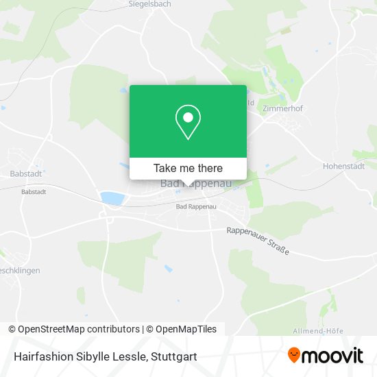 Hairfashion Sibylle Lessle map