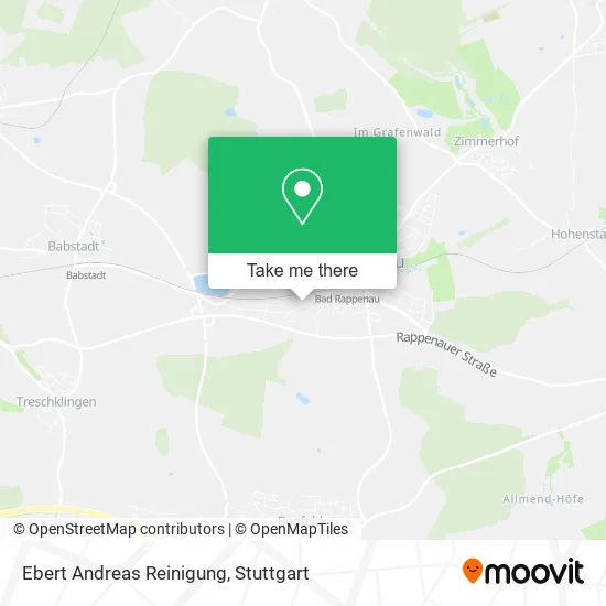 Карта Ebert Andreas Reinigung