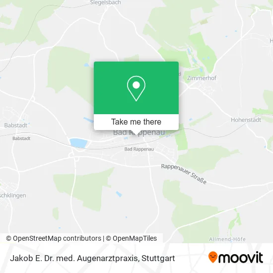 Карта Jakob E. Dr. med. Augenarztpraxis