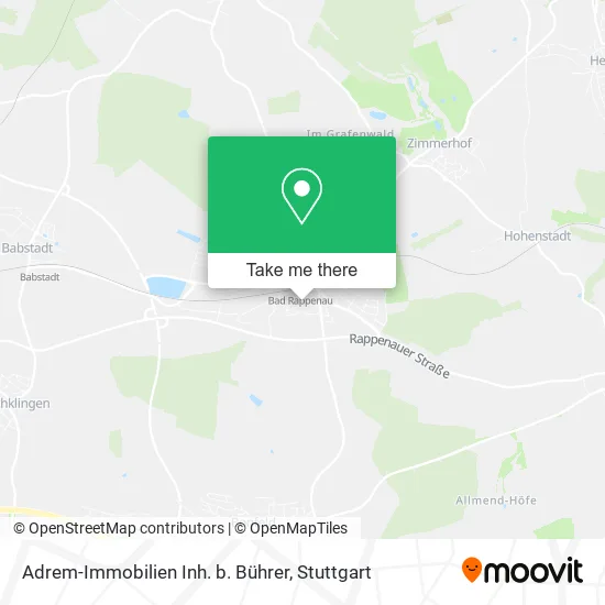 Карта Adrem-Immobilien Inh. b. Bührer