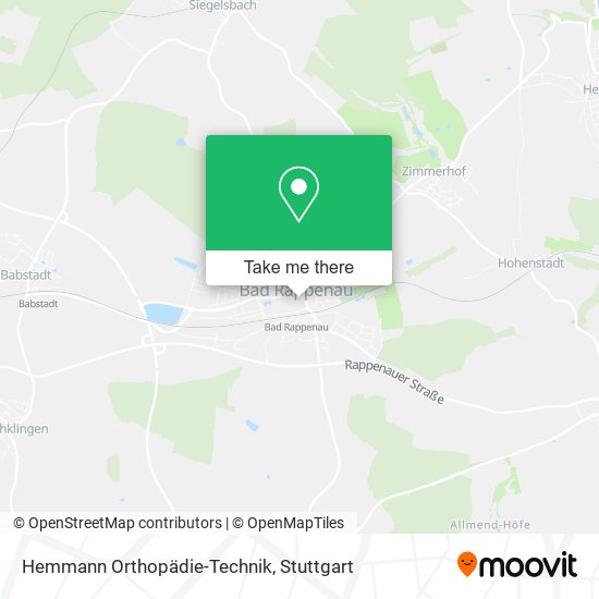 Hemmann Orthopädie-Technik map