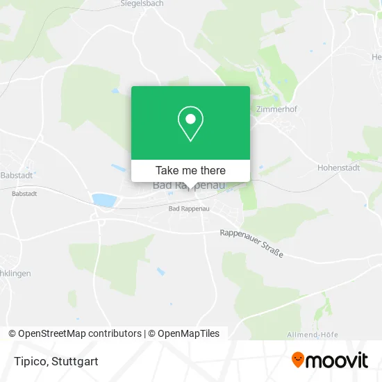 Карта Tipico
