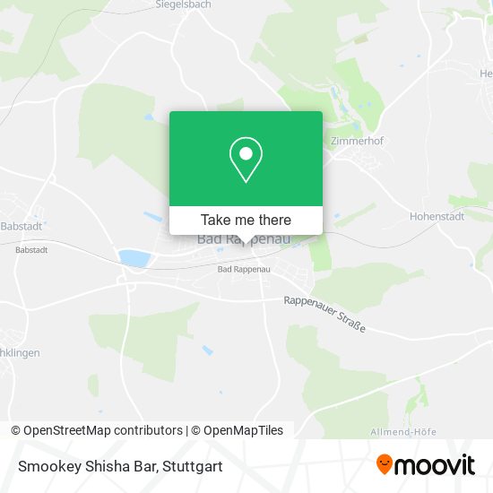 Карта Smookey Shisha Bar