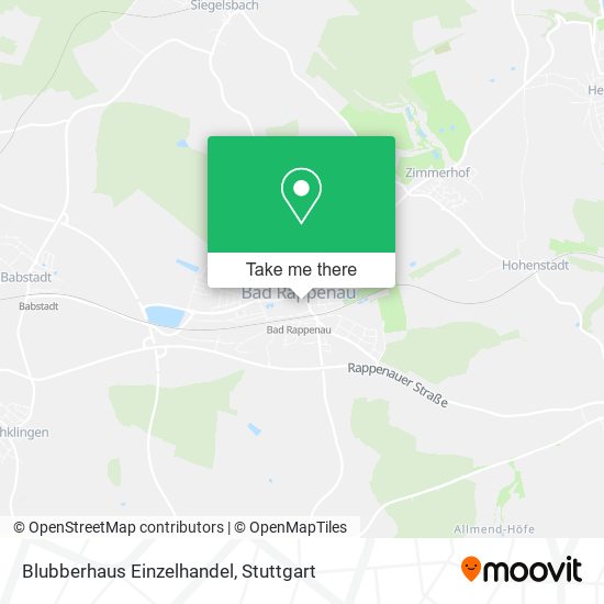 Blubberhaus Einzelhandel map