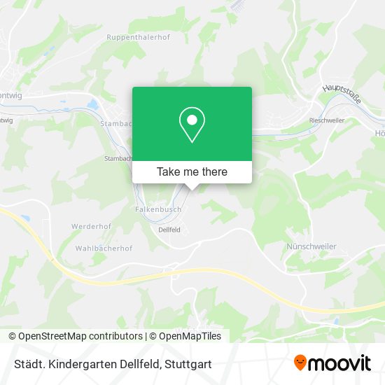 Städt. Kindergarten Dellfeld map