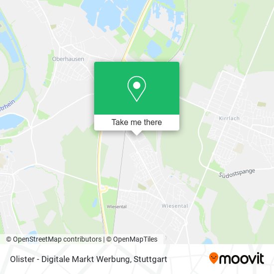 Olister - Digitale Markt Werbung map