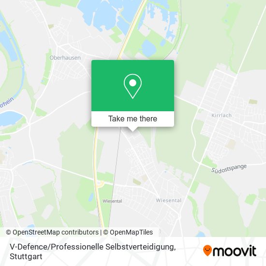 V-Defence / Professionelle Selbstverteidigung map