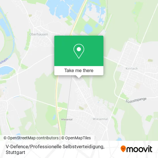 Карта V-Defence / Professionelle Selbstverteidigung