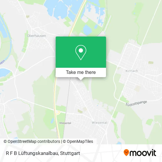 R F B Lüftungskanalbau map