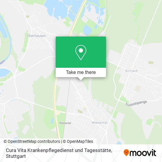 Cura Vita Krankenpflegedienst und Tagesstätte map