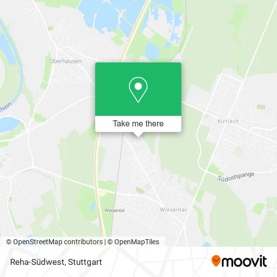 Карта Reha-Südwest