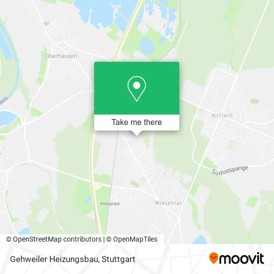 Карта Gehweiler Heizungsbau