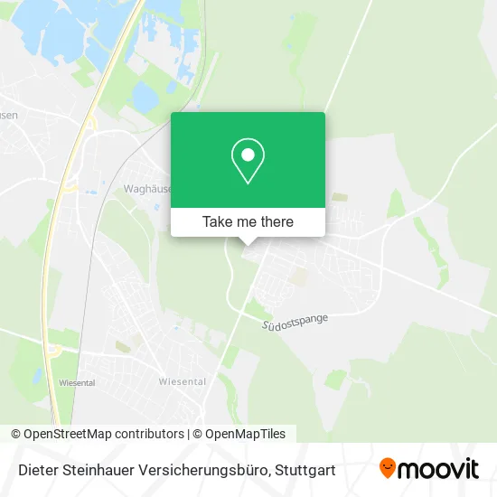 Карта Dieter Steinhauer Versicherungsbüro