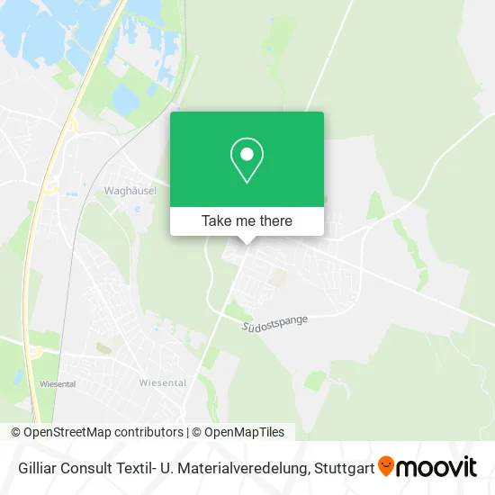 Карта Gilliar Consult Textil- U. Materialveredelung