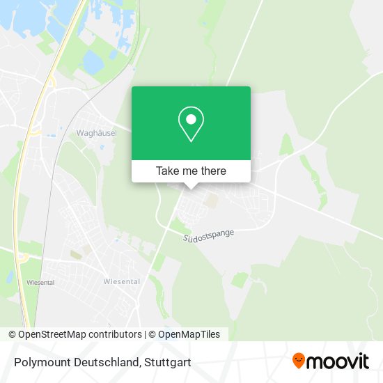 Polymount Deutschland map