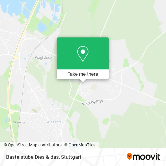 Карта Bastelstube Dies & das