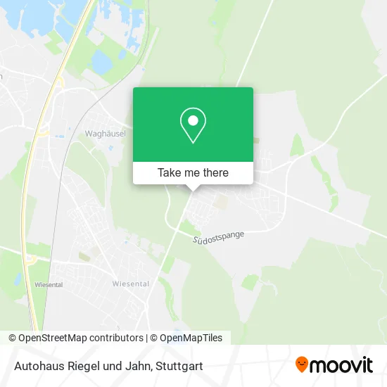Карта Autohaus Riegel und Jahn