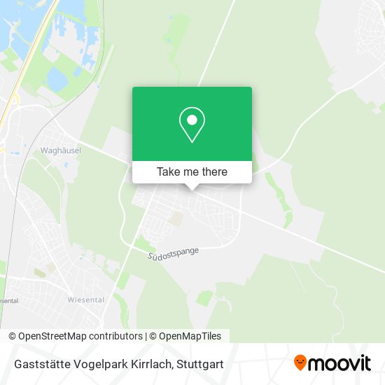 Gaststätte Vogelpark Kirrlach map