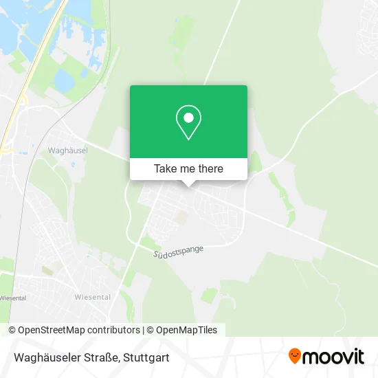 Карта Waghäuseler Straße