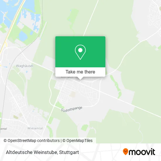 Карта Altdeutsche Weinstube