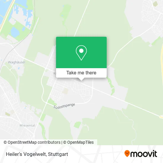 Карта Heiler's Vogelwelt
