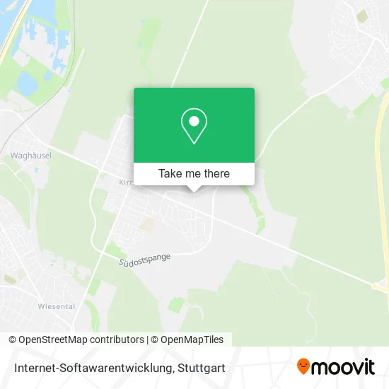 Карта Internet-Softawarentwicklung