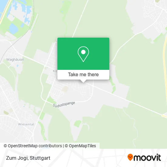 Карта Zum Jogi