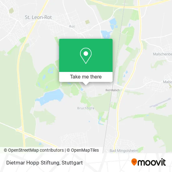 Карта Dietmar Hopp Stiftung