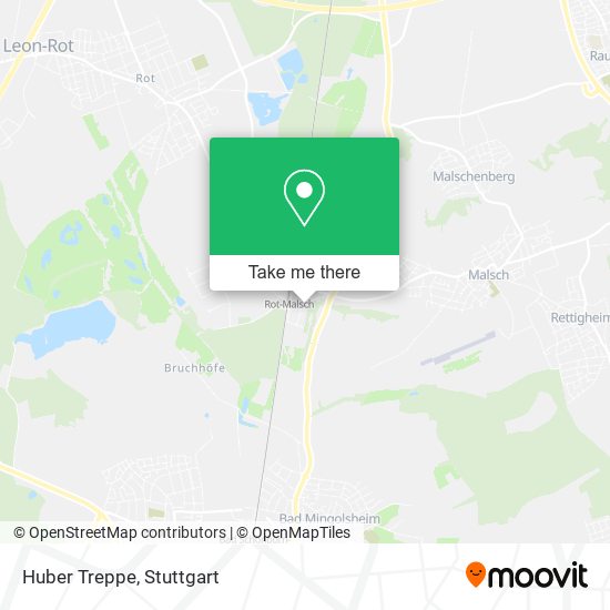Huber Treppe map