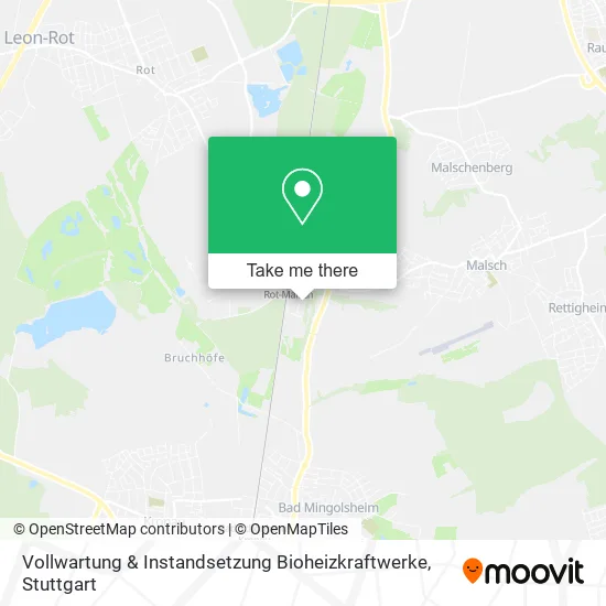 Карта Vollwartung & Instandsetzung Bioheizkraftwerke
