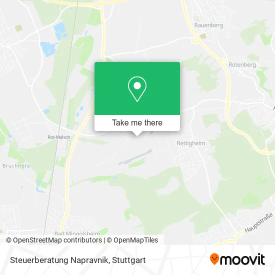 Карта Steuerberatung Napravnik