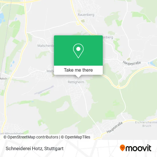 Карта Schneiderei Hotz