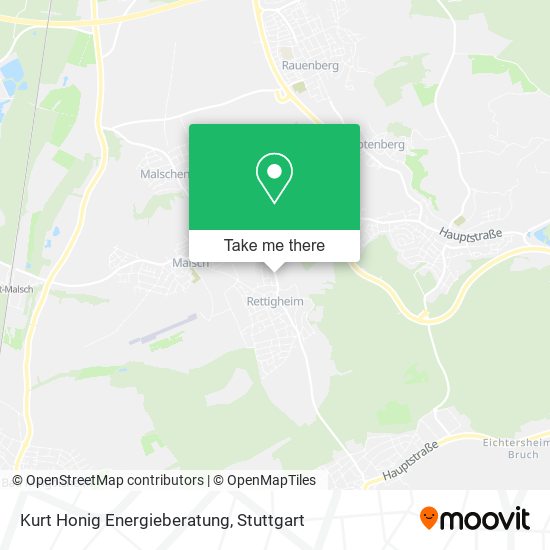 Kurt Honig Energieberatung map