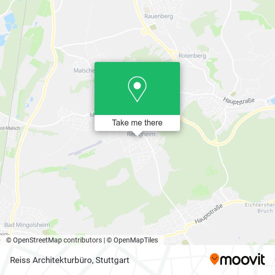 Reiss Architekturbüro map