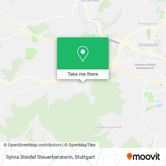 Sylvia Steidel Steuerberaterin map