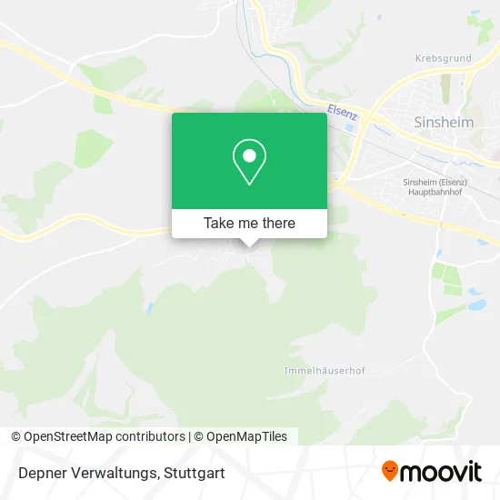 Карта Depner Verwaltungs